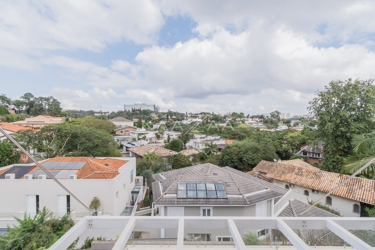 Clima tropical e vista aberta para o bairro. Casa incrível no Jardim Guedala. - Foto 44