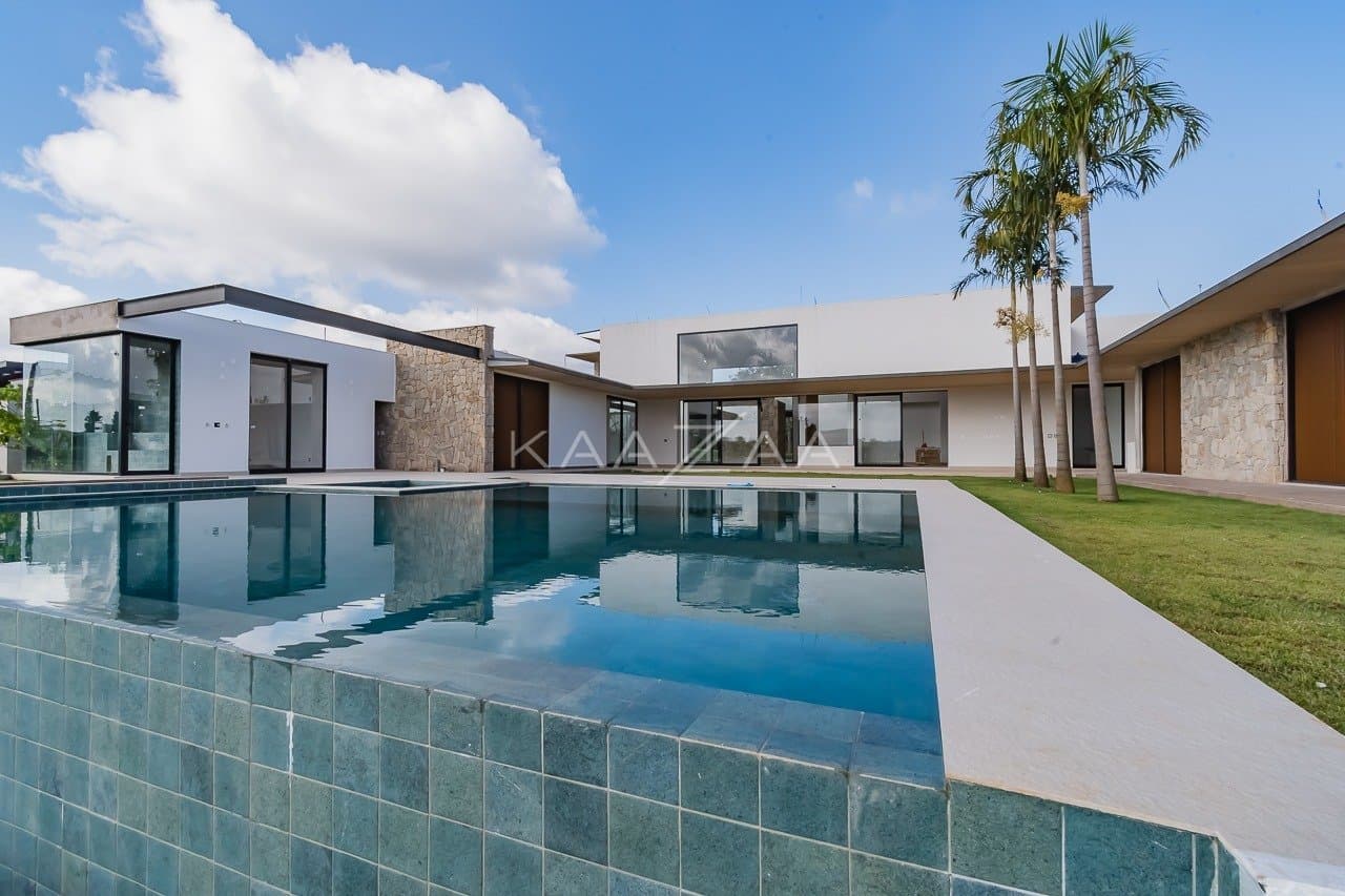 Um projeto de casa de campo feito para limpar a vista e se inspirar. No condomínio Quinta da Baroneza. - Foto 6