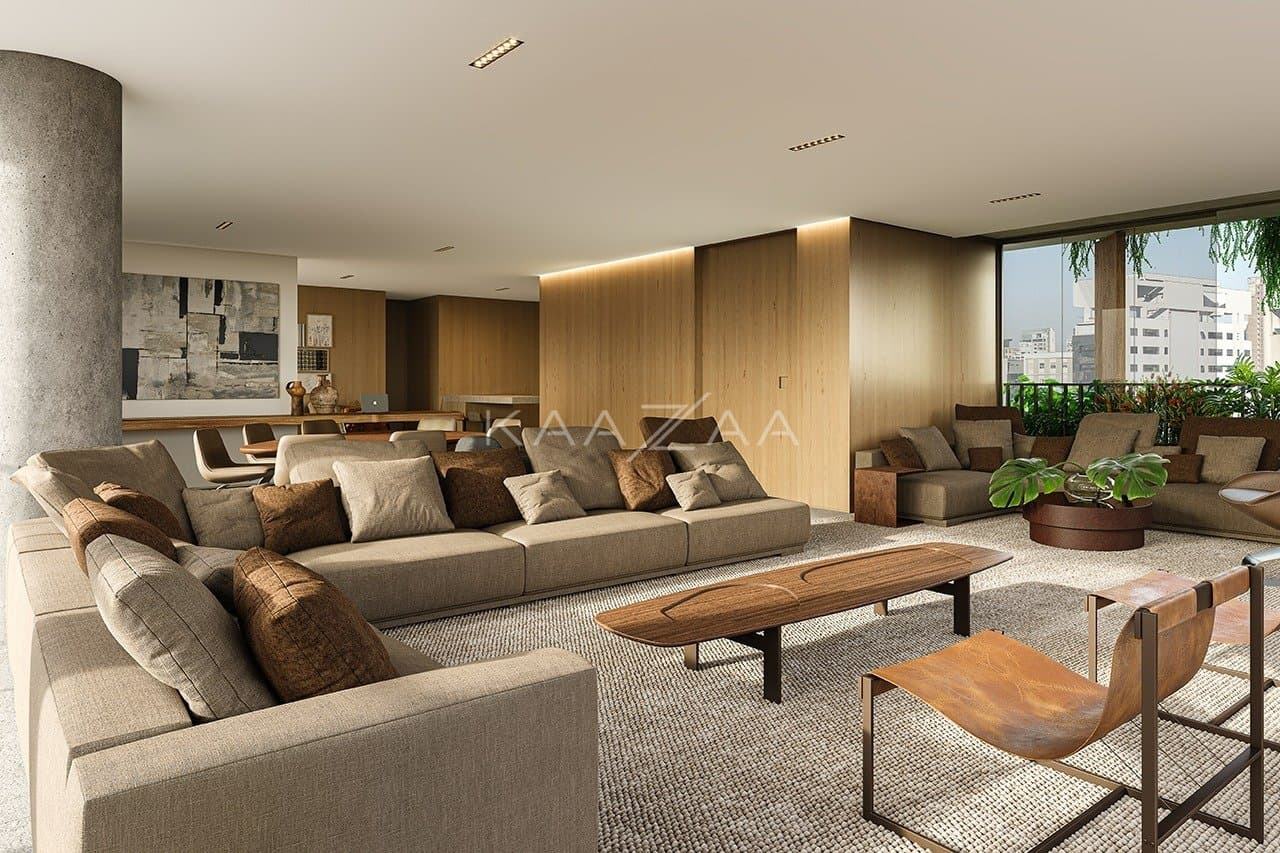 Apartamento com arquitetura de renome internacional neste projeto sustentável e inovador. Lançamento no Itaim Bibi. - Foto 12