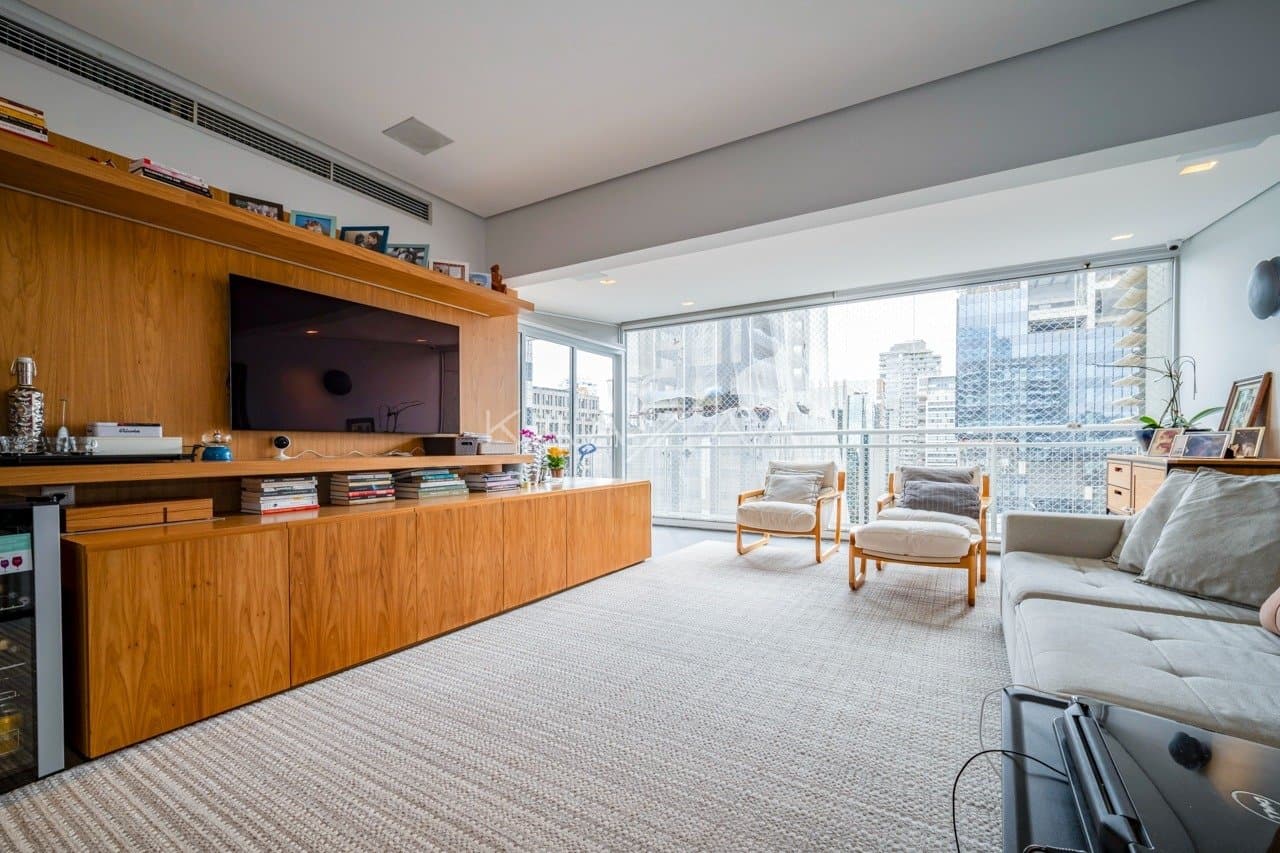 Impecabilidade neste apartamento bem equipado no Itaim Bibi. - Foto 3