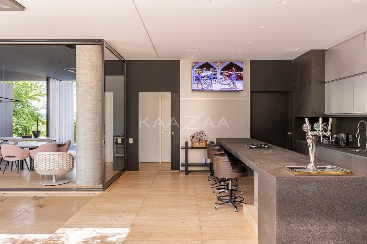 Projeto moderno, arrojado e com muita qualidade nos materiais. Casa na Quinta da Baroneza. - Foto 79