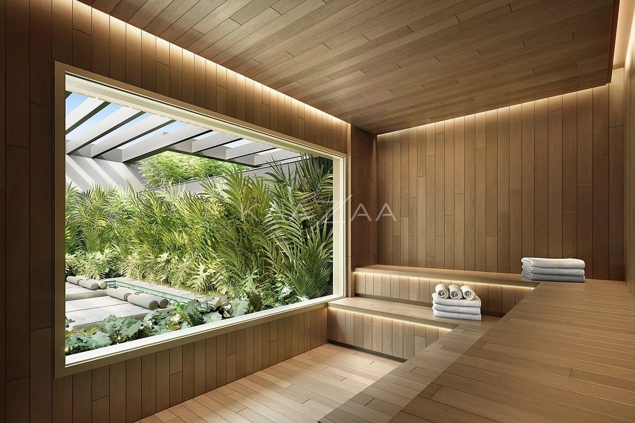No Itaim Bibi, projeto belíssimo, rico em marcenaria e muito verde. Rodeado de lazer, com design elegante e arquitetura de autor. - Foto 17