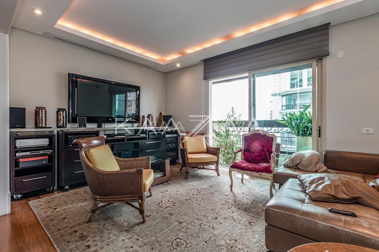 Para ir a pé ao Parque Ibirapuera. Apartamento na Vila Nova Conceição. - Foto 5