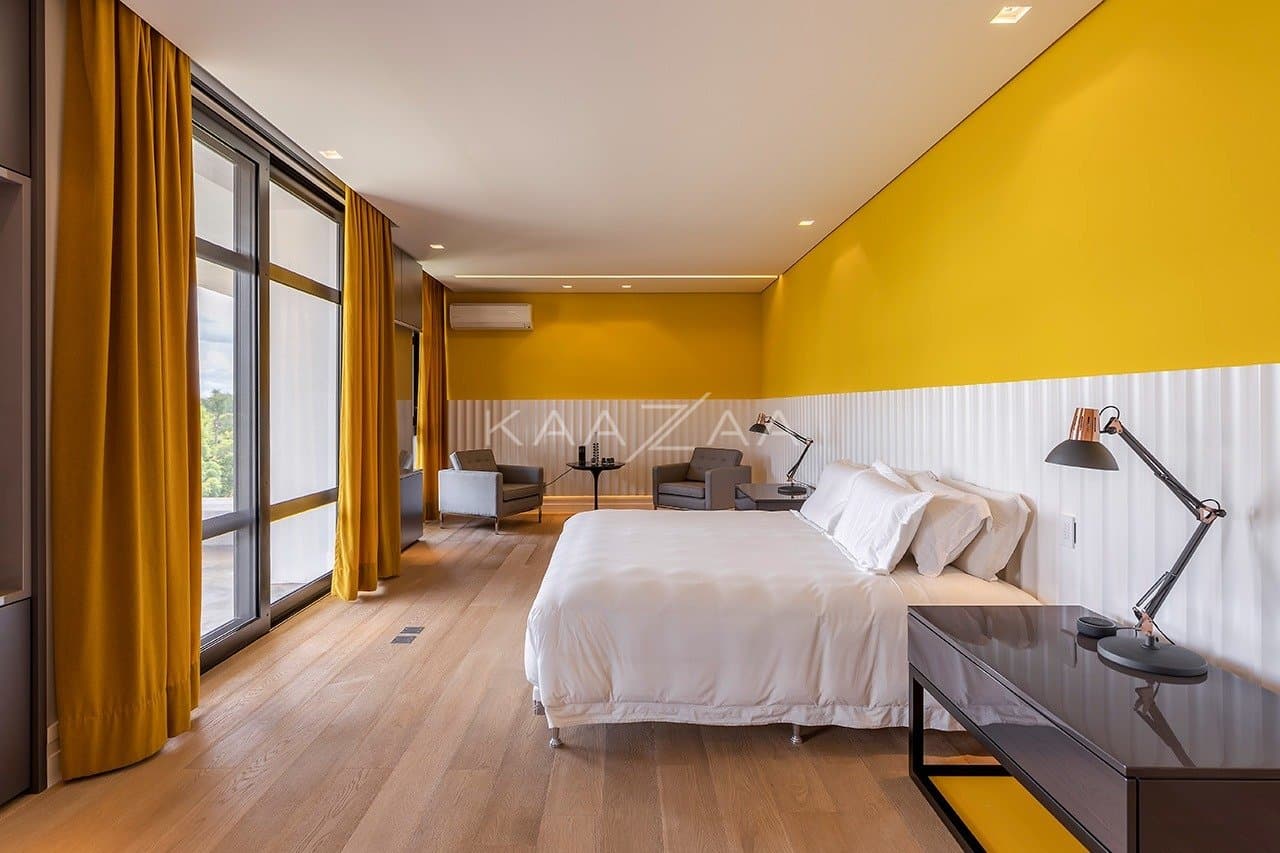 Projeto moderno, arrojado e com muita qualidade nos materiais. Casa na Quinta da Baroneza. - Foto 94