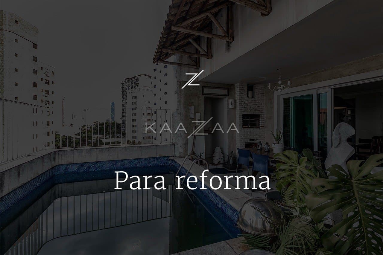 Cobertura duplex ampla e versátil. Para reforma, com ótima vista no Real Parque. - Foto 1
