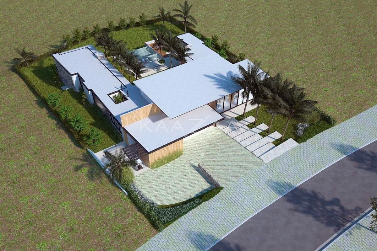Um projeto de casa de campo feito para limpar a vista e se inspirar. No condomínio Quinta da Baroneza. - Foto 44