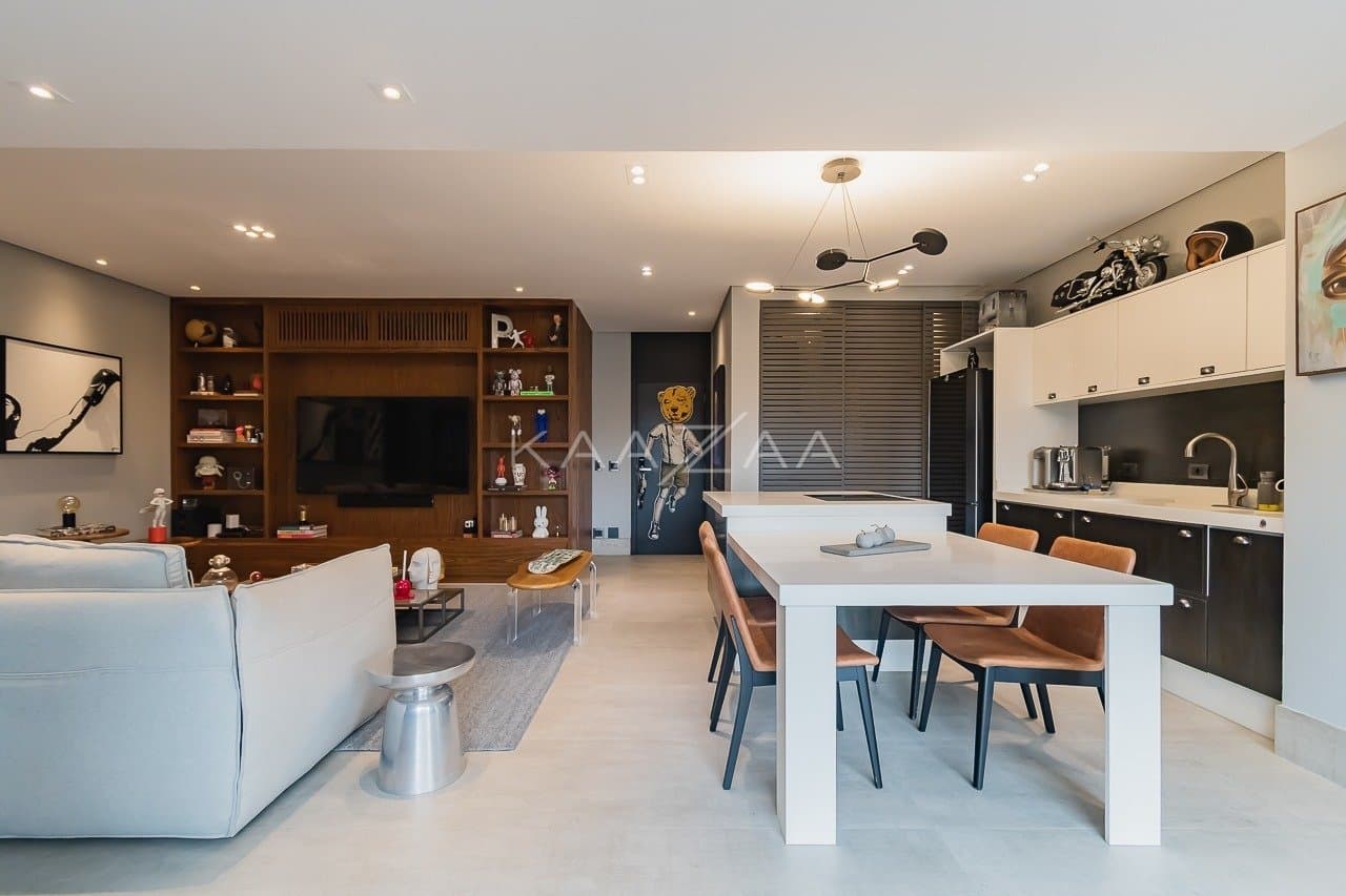 Ares descolados em apartamento duplex contemporâneo na Vila Nova Conceição. - Foto 21