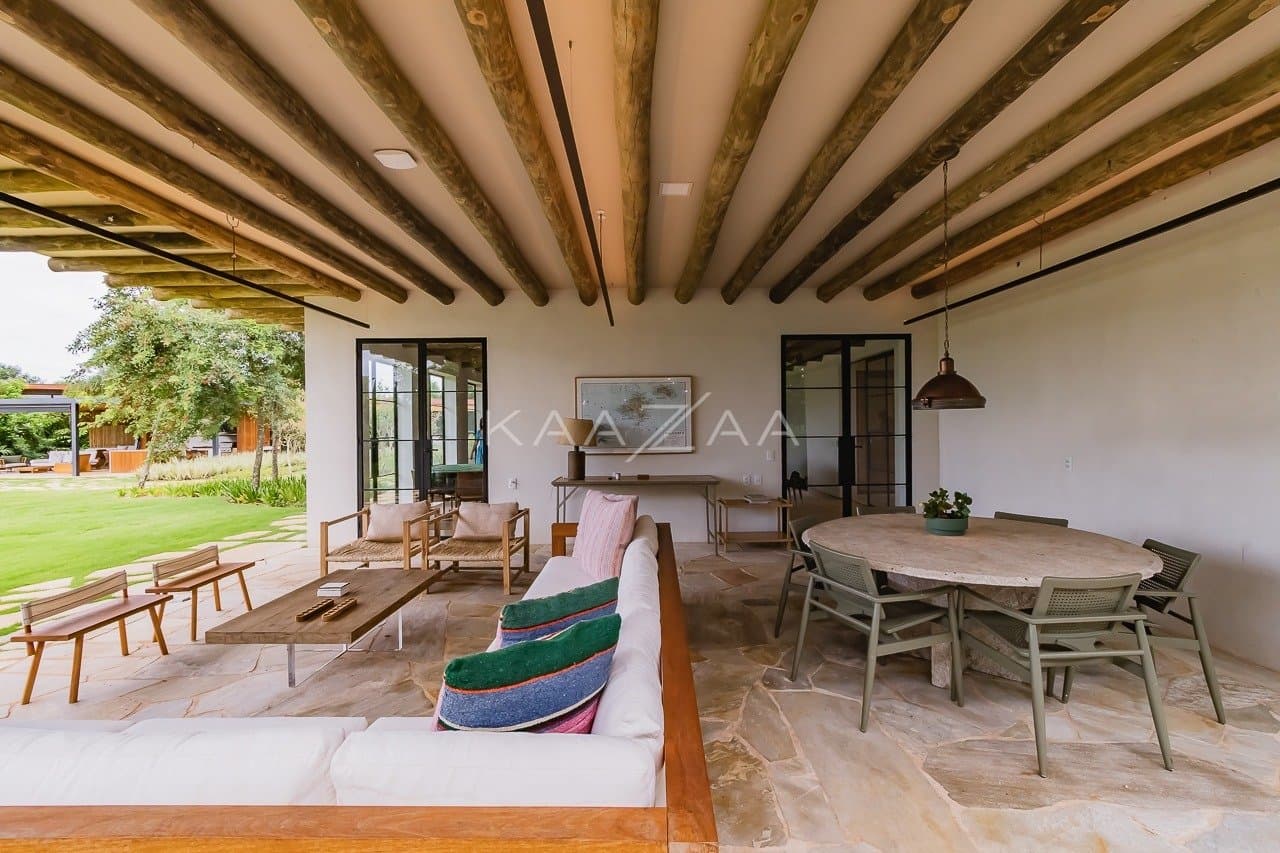Um refúgio rústico-contemporâneo na Fazenda Boa Vista. - Foto 36