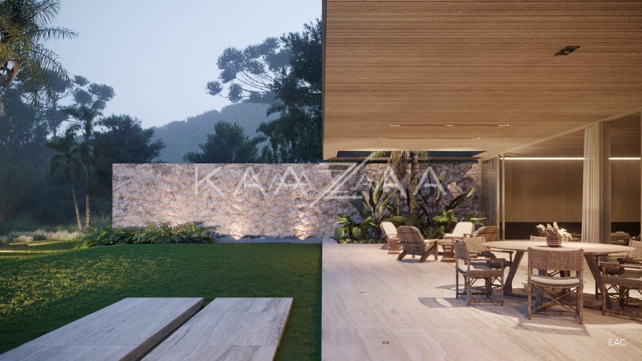 Para purificar o olhar, este terreno na Quinta Baroneza já tem um projeto que respira a natureza ao redor. - Foto 4