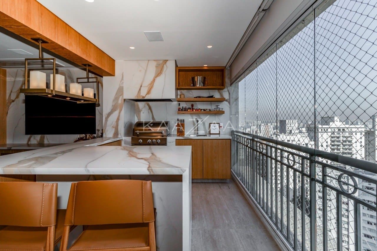 Reforma impecável: apartamento com vista impressionante no Jardim Paulista. - Foto 11