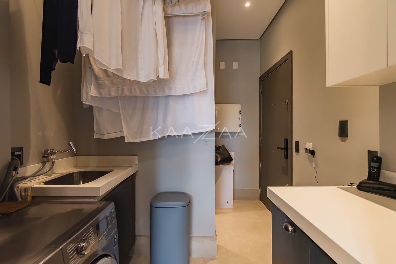 Ares descolados em apartamento duplex contemporâneo na Vila Nova Conceição. - Foto 40