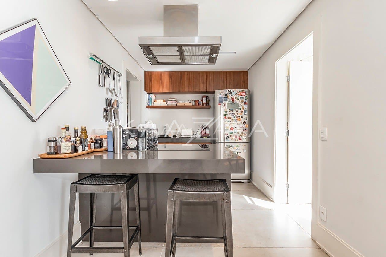 Ambientes amplos e iluminados, com vista panorâmica. Apartamento no Jardim Europa. - Foto 10
