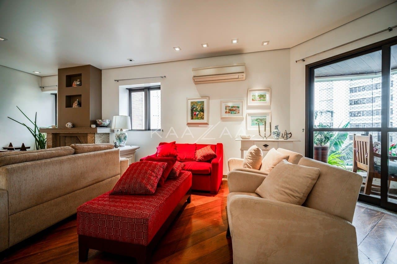 Apartamento com 3 suítes e lareira no Itaim Bibi. - Foto 7