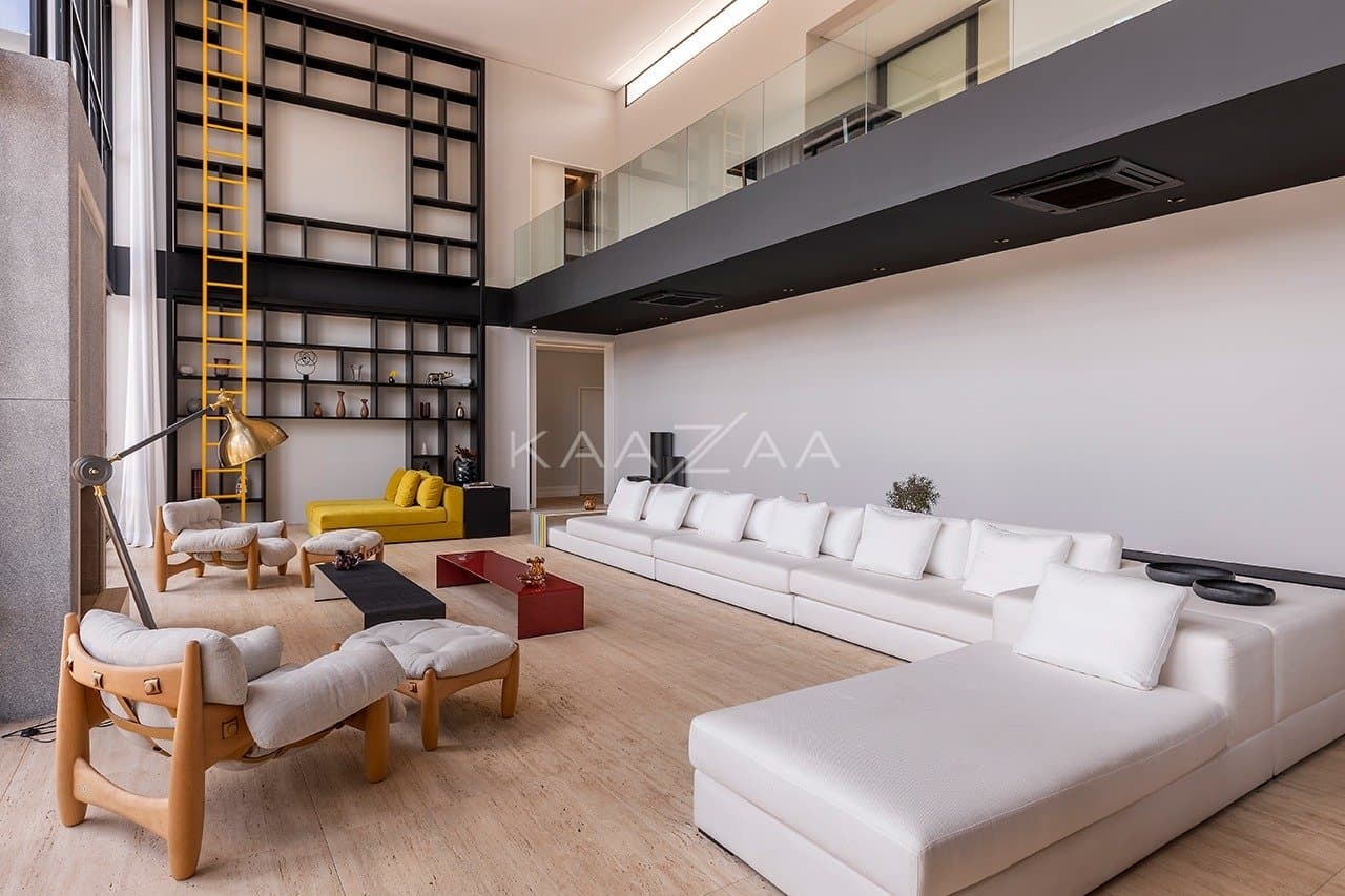 Projeto moderno, arrojado e com muita qualidade nos materiais. Casa na Quinta da Baroneza. - Foto 61