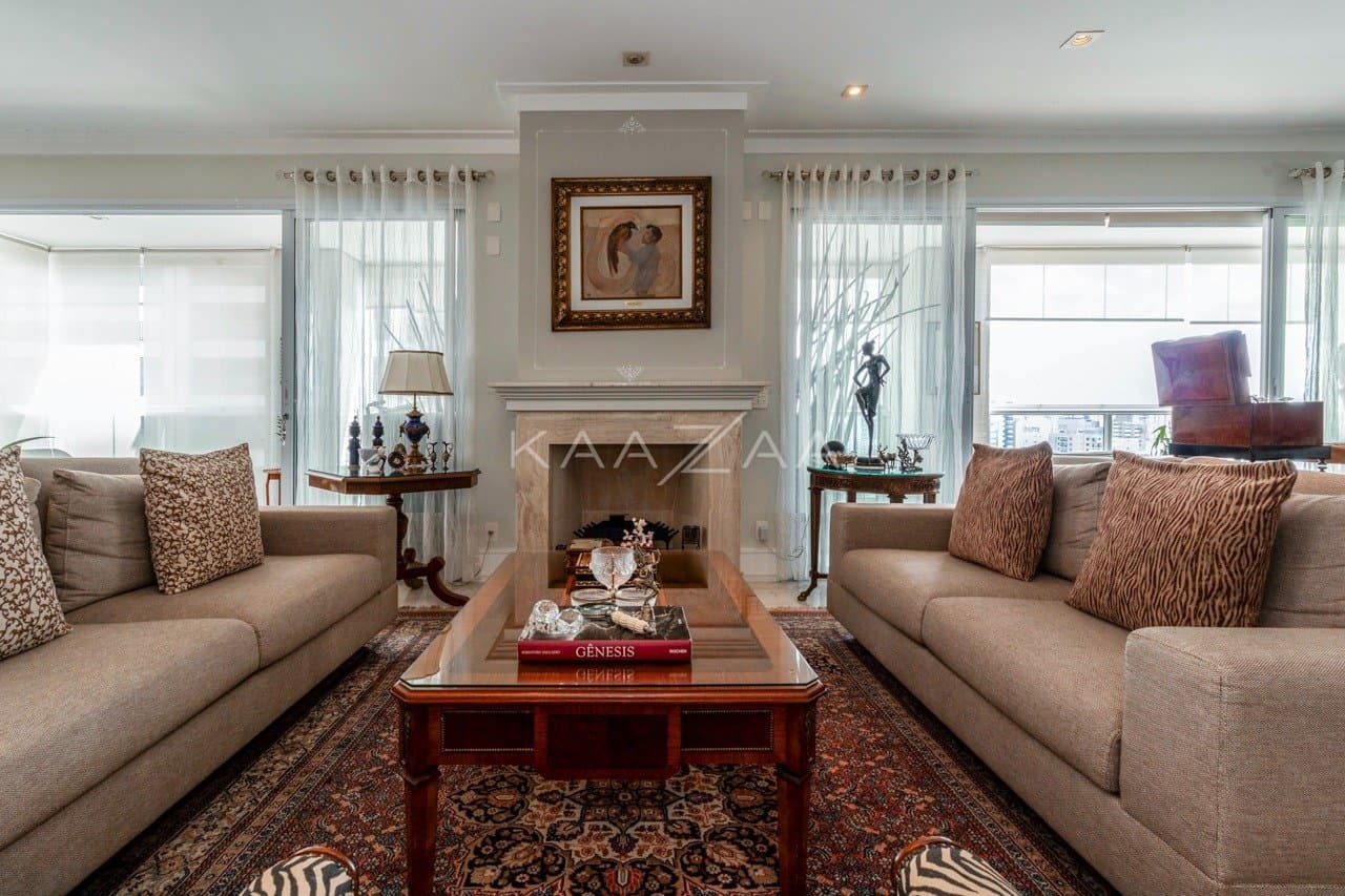 Rodeado de elegância, este apartamento em Moema tem localização cobiçada ao lado do Parque Ibirapuera. - Foto 9