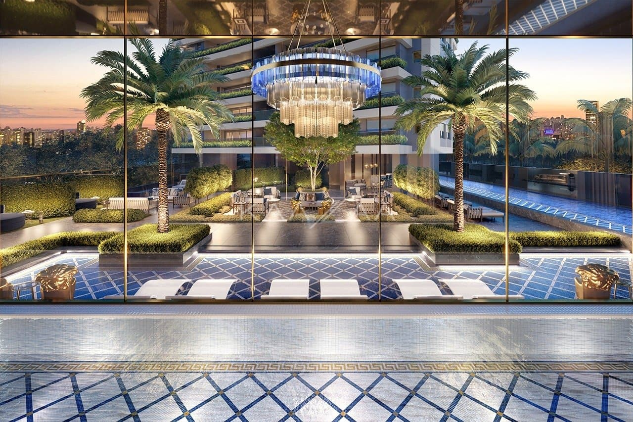 Dos salões nobres até a vista estonteante, um empreendimento da Versace Home para elevar parâmetros em Moema. - Foto 12