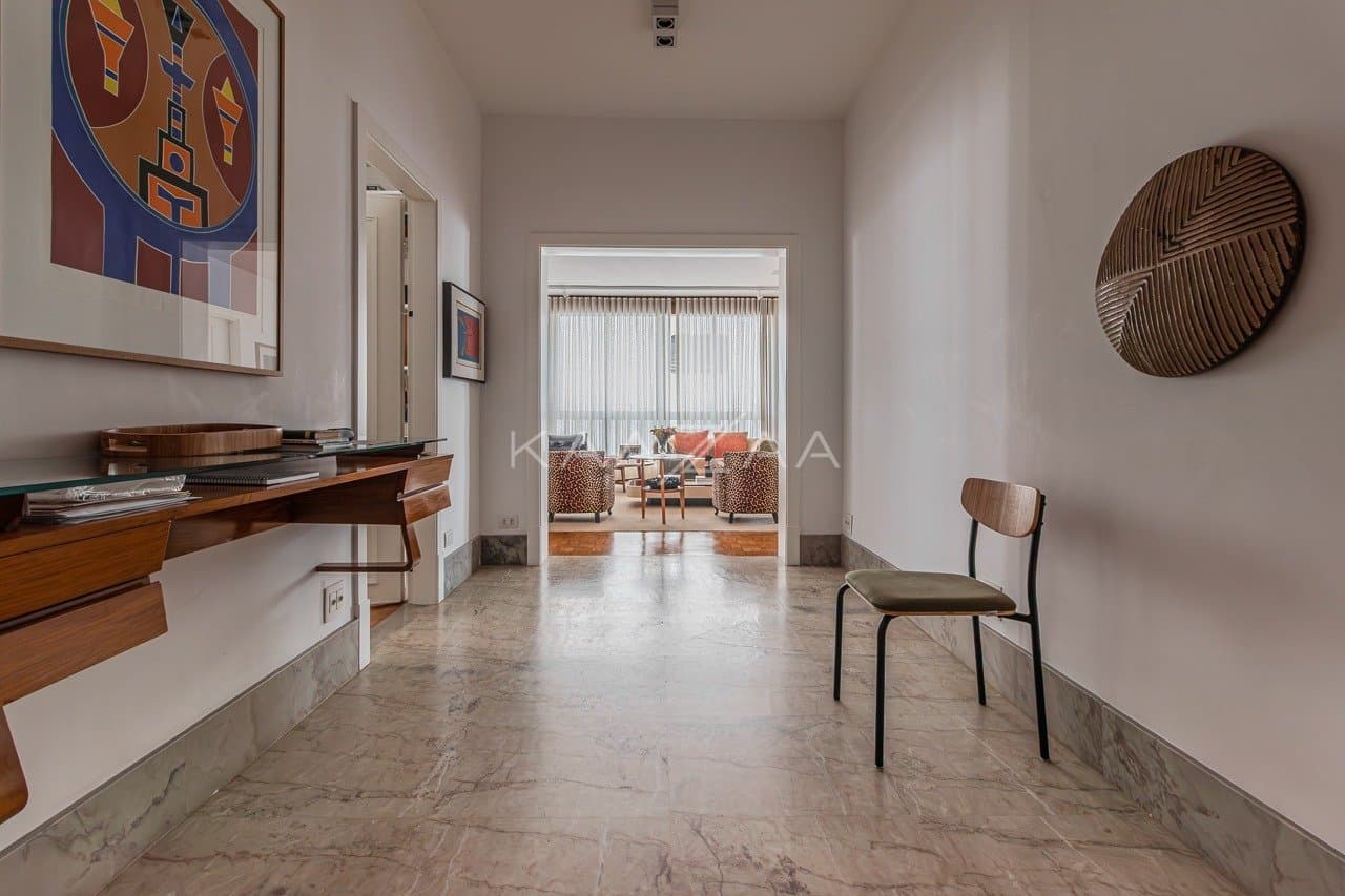 Apartamento reformadíssimo e semimobiliado para locação. No privilégio do coração dos Jardins. - Foto 19