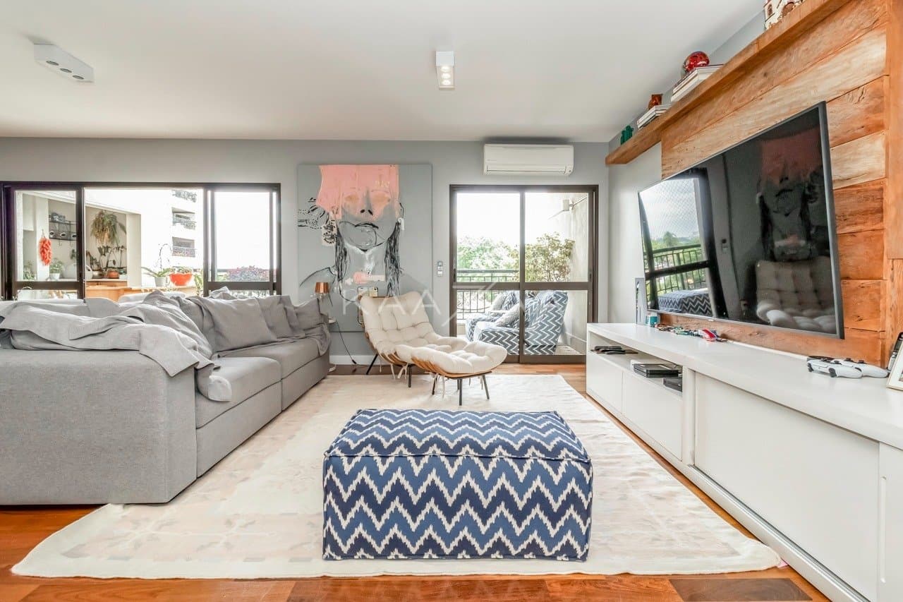 Apartamento duplex super charmoso e inspirador em Alto de Pinheiros. Em condomínio exclusivo com linda vista verde, ao lado do parque. - Foto 6