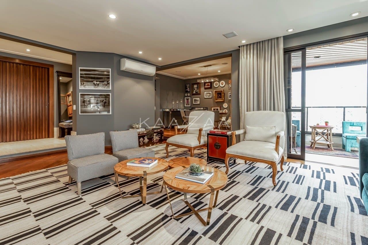 Na tranquilidade de Vila Nova Conceição: apartamento mobiliado com charme, para trazer muito conforto a sua rotina. - Foto 7