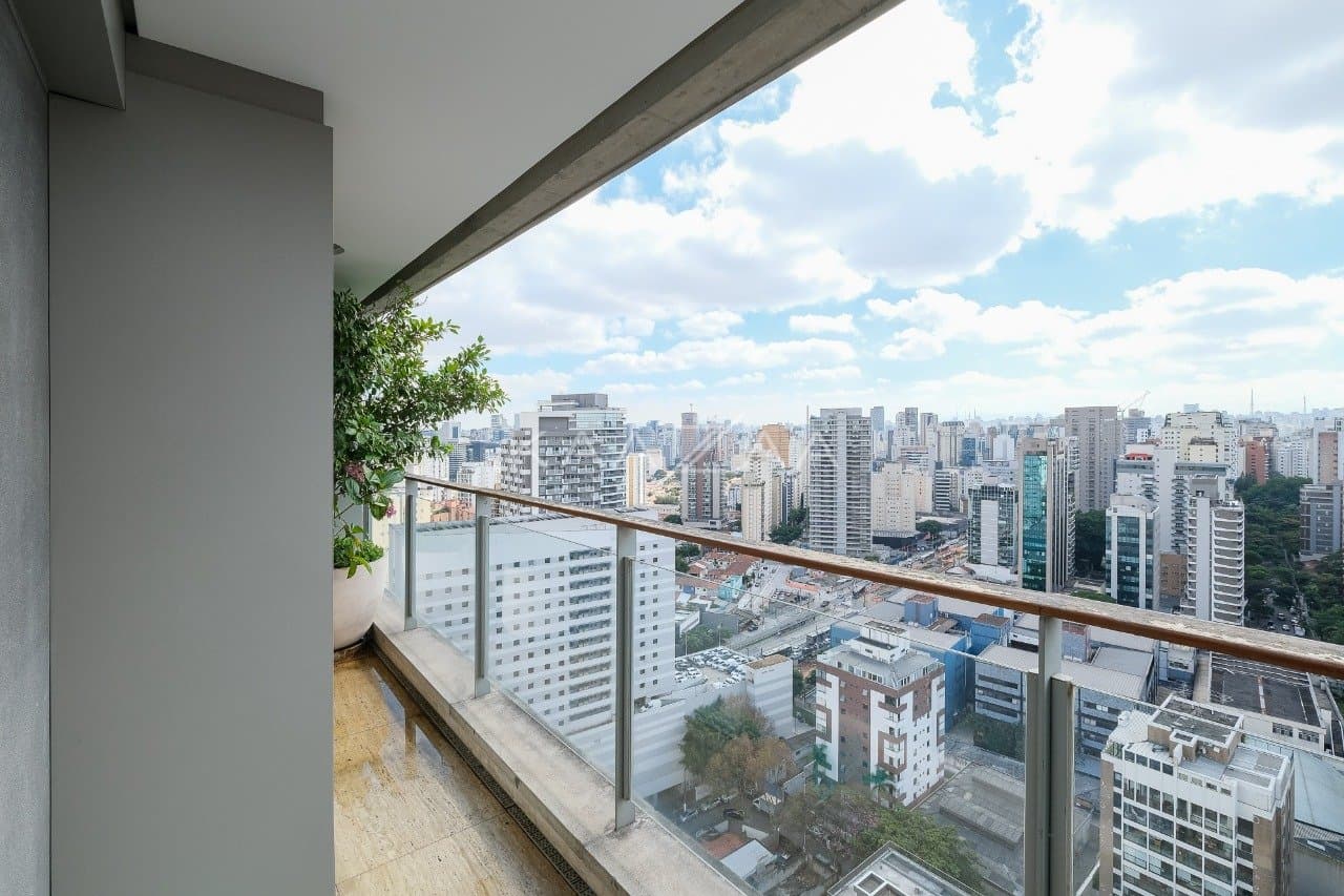 Fantástica cobertura na Vila Nova Conceição, com vista aberta e terraço delicioso. - Foto 18