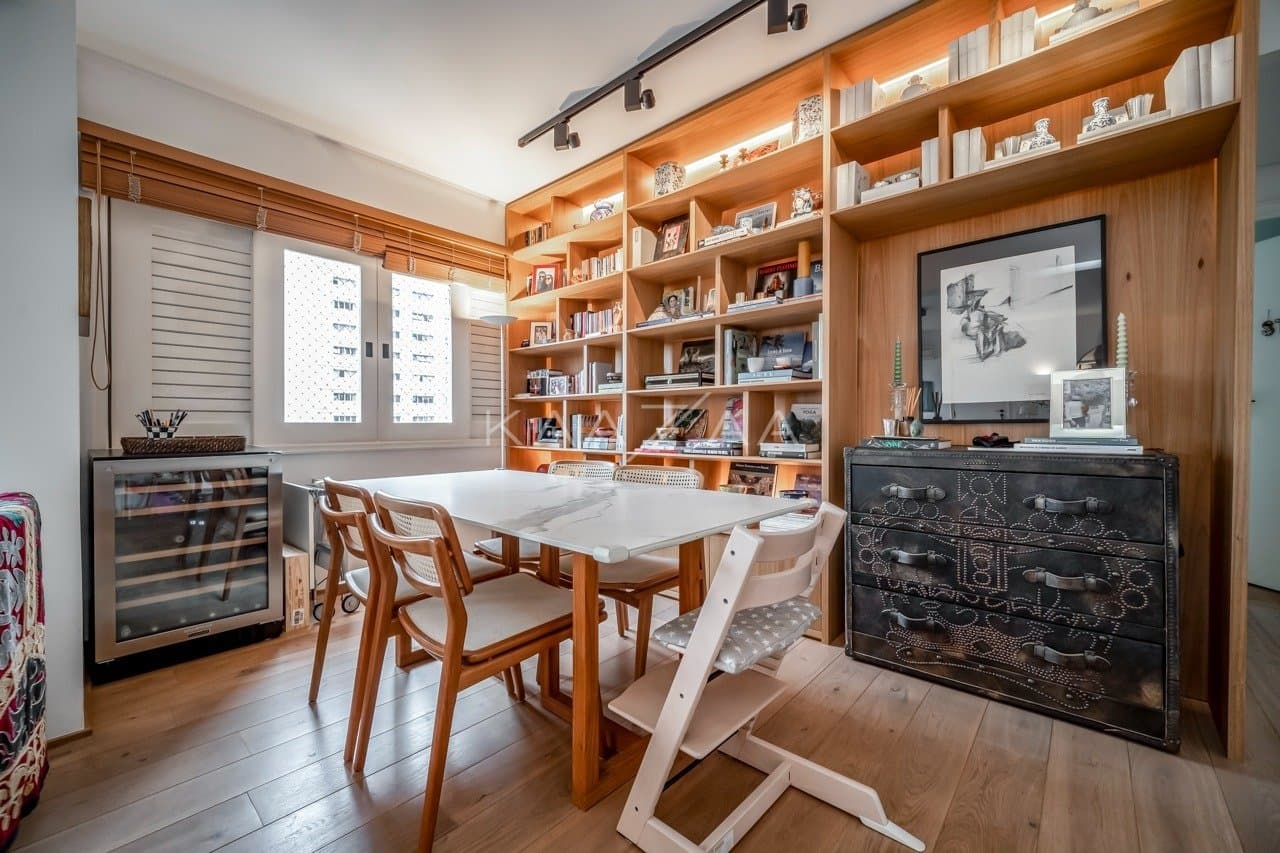 No Itaim Bibi, um apartamento lindíssimo com reforma de Marina Linhares e vista para o Parque do Povo - Foto 9