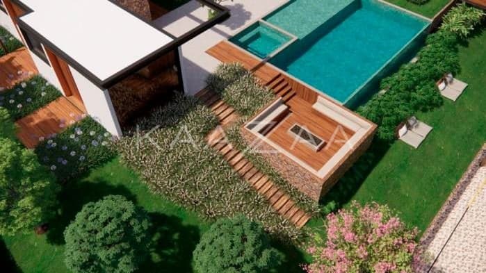 Um projeto de casa de campo feito para limpar a vista e se inspirar. No condomínio Quinta da Baroneza. - Foto 42