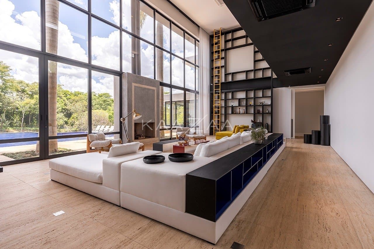 Projeto moderno, arrojado e com muita qualidade nos materiais. Casa na Quinta da Baroneza. - Foto 58