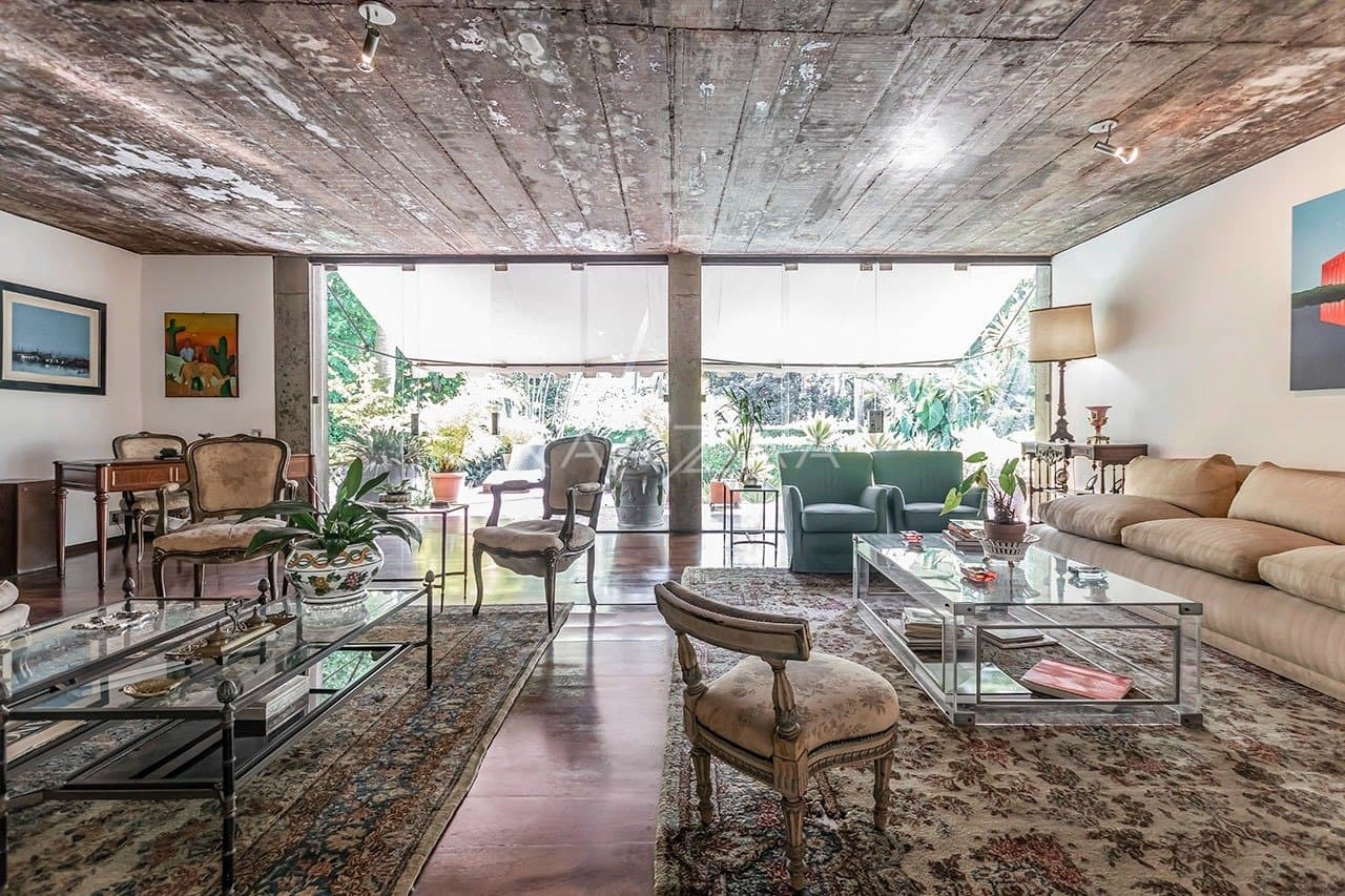 Clima modernista, para contemplar a natureza em espaços sofisticados nesta casa em Cidade Jardim. - Foto 7