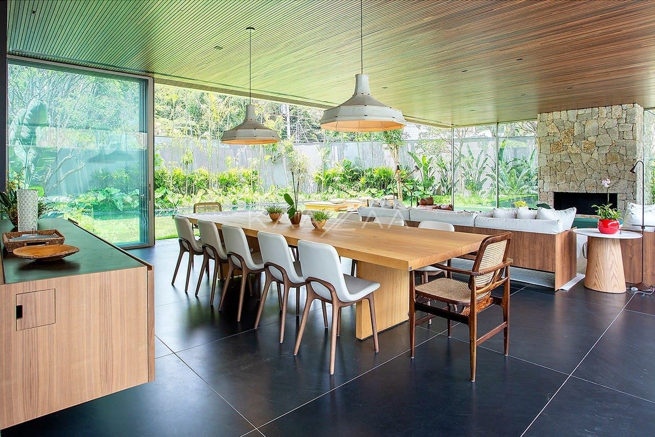 Contemporânea e toda mobiliada: casa com ambientes livres e jardim magnífico em rua fechada em Alto de Pinheiros. - Foto 40