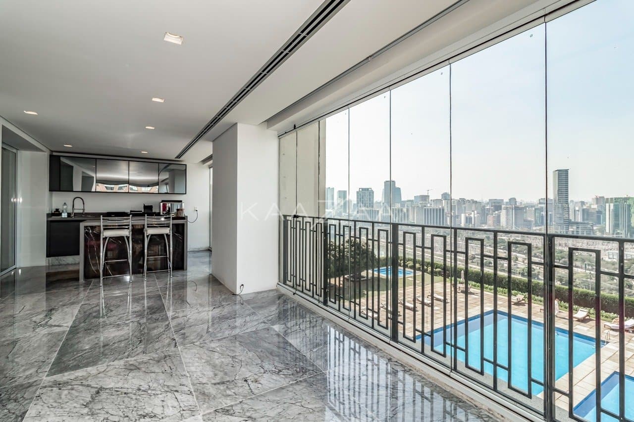 Equilíbrio entre arquitetura e design são o charme deste apartamento em Cidade Jardim. - Foto 1