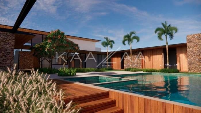 Um projeto de casa de campo feito para limpar a vista e se inspirar. No condomínio Quinta da Baroneza. - Foto 16