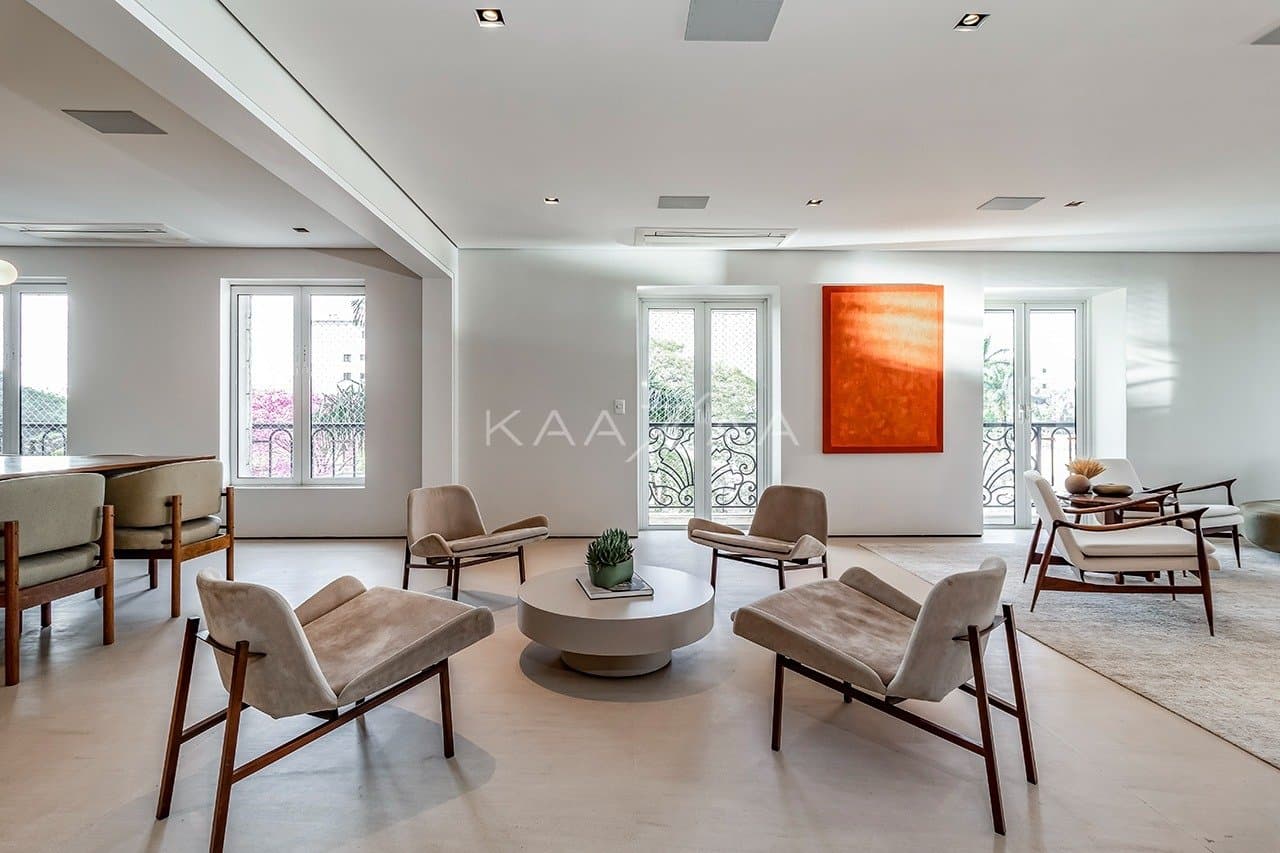 Personalidade em cada cômodo, neste apartamento com projeto do Dado Castello Branco, no Jardim Paulista. - Foto 15