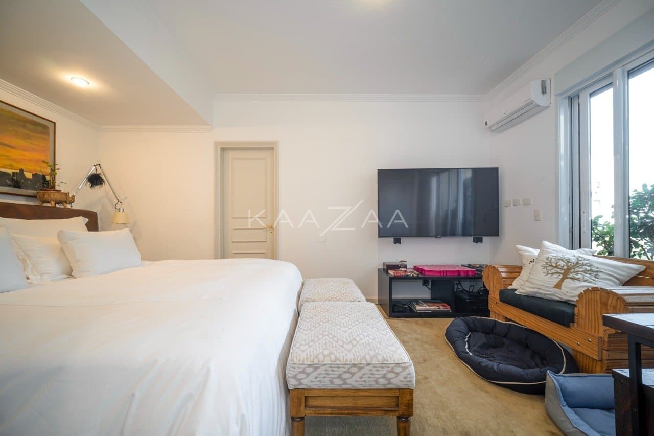 Tranquilidade e conforto são constantes neste apartamento em prédio com lazer no Itaim. - Foto 26