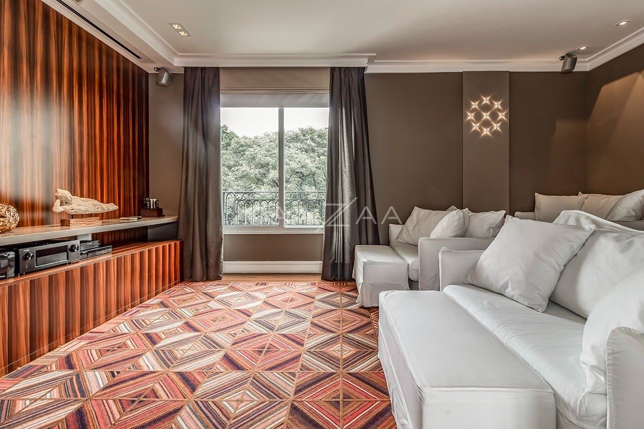 Ambientes suntuosos, planta ampla e vista panorâmica. Apartamento neoclássico no Jardim Guedala. - Foto 19
