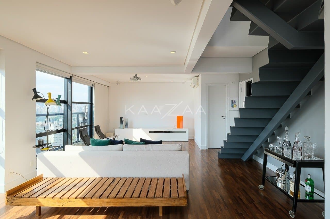 Cobertura Duplex deslumbrante com terraços ensolarados no Itaim Bibi. - Foto 13