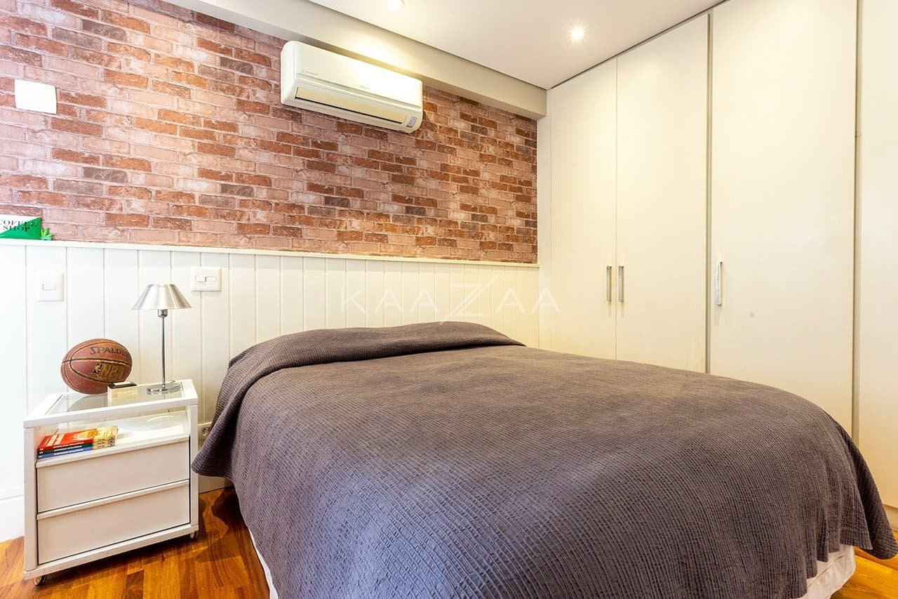Belíssimo apartamento com pé-direito duplo em região super tranquila de Moema. - Foto 32