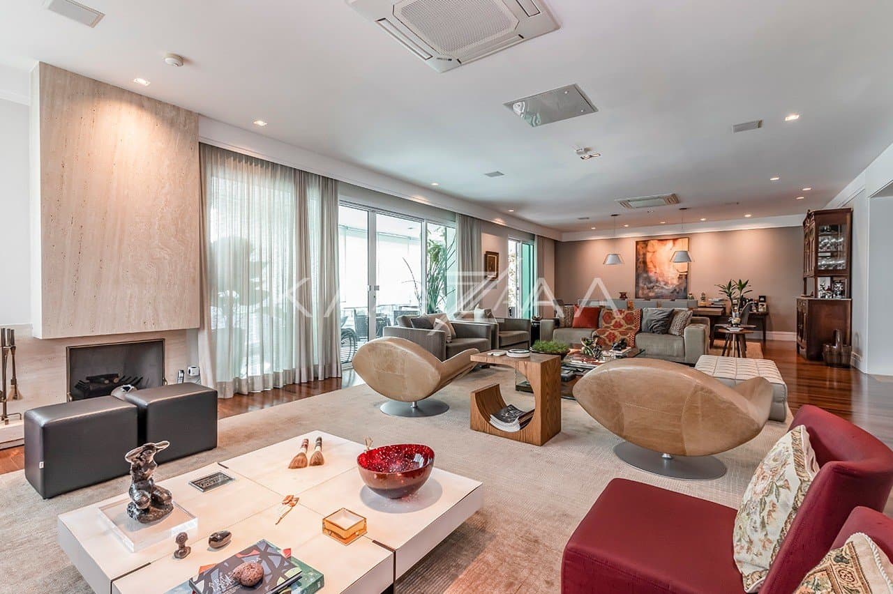 Aqui a sofisticação e infra estrutura são implacáveis. Belíssimo apartamento no Itaim Bibi. - Foto 5