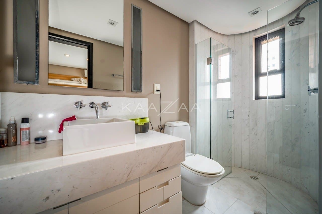 Apartamento contemporâneo, reformado e novo em um prédio com lazer no Itaim Bibi. - Foto 27