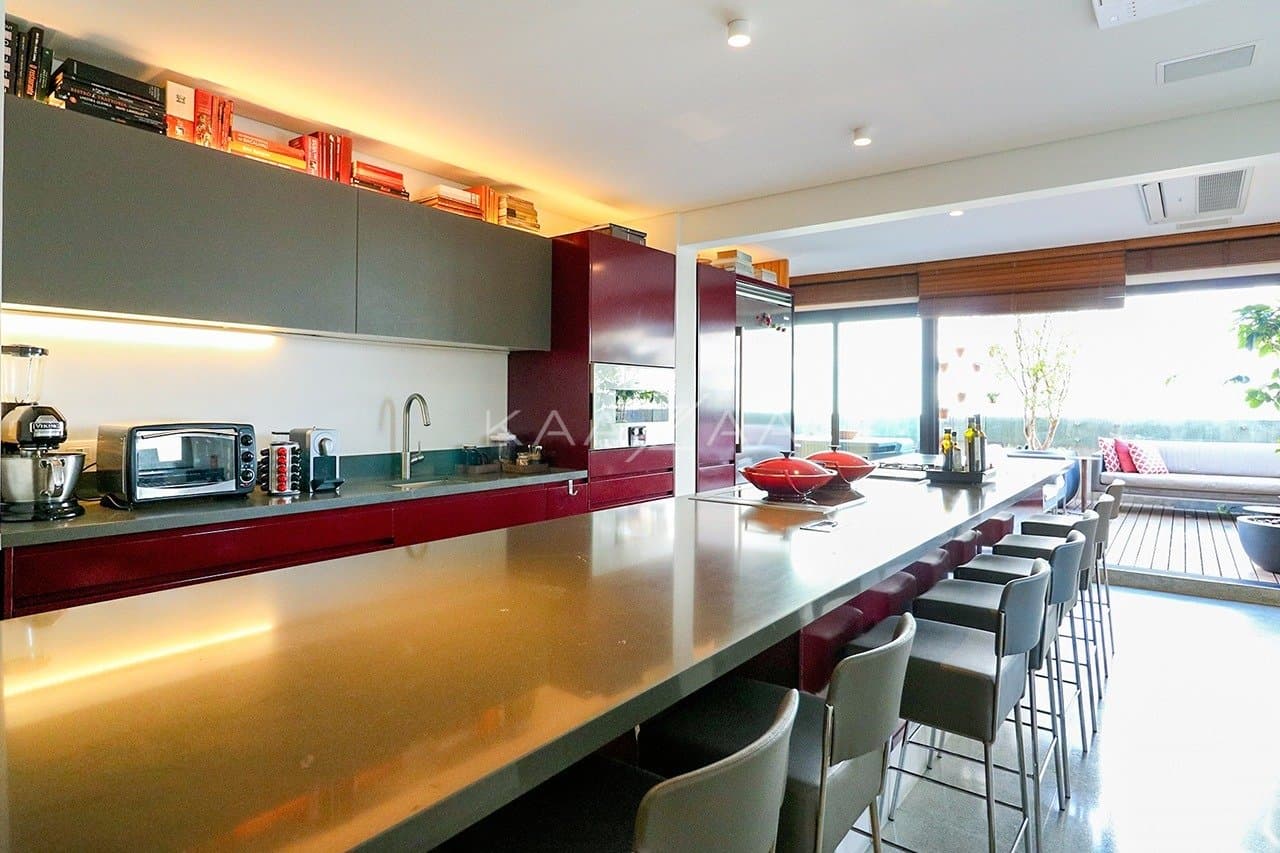 Cobertura deliciosa no coração do Jardins, com área aberta, excelente planta e design especial. - Foto 13