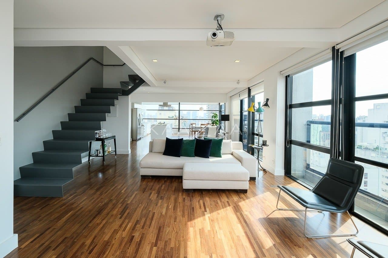 Cobertura Duplex deslumbrante com terraços ensolarados no Itaim Bibi. - Foto 11