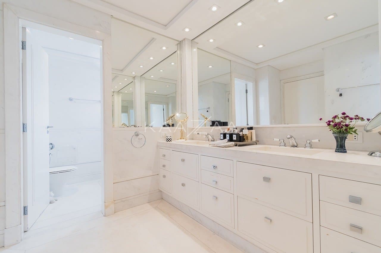 Clássico e elegante, um apartamento único no Itaim Bibi. - Foto 47