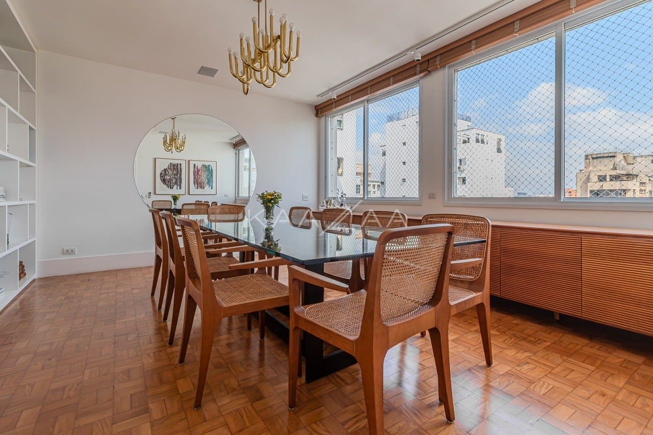 Apartamento reformadíssimo e semimobiliado para locação. No privilégio do coração dos Jardins. - Foto 15