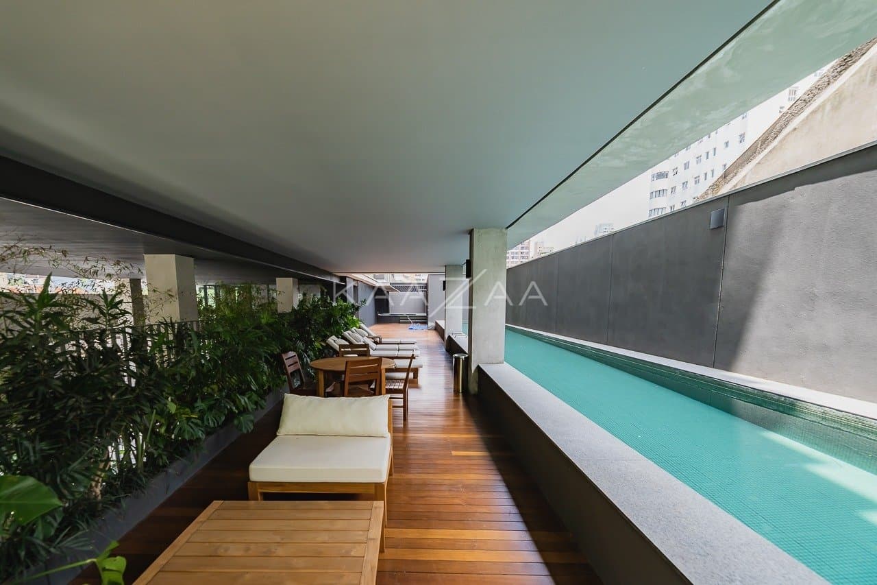 Bem contemporâneo, bem iluminado. Apartamento novinho em Pinheiros. - Foto 46