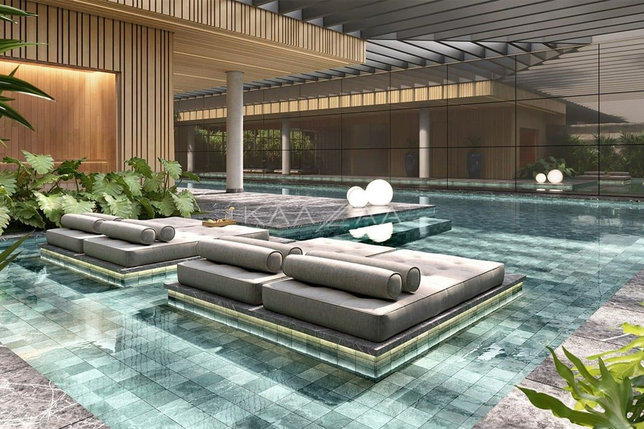 No Itaim Bibi, projeto belíssimo, rico em marcenaria e muito verde. Rodeado de lazer, com design elegante e arquitetura de autor. - Foto 13