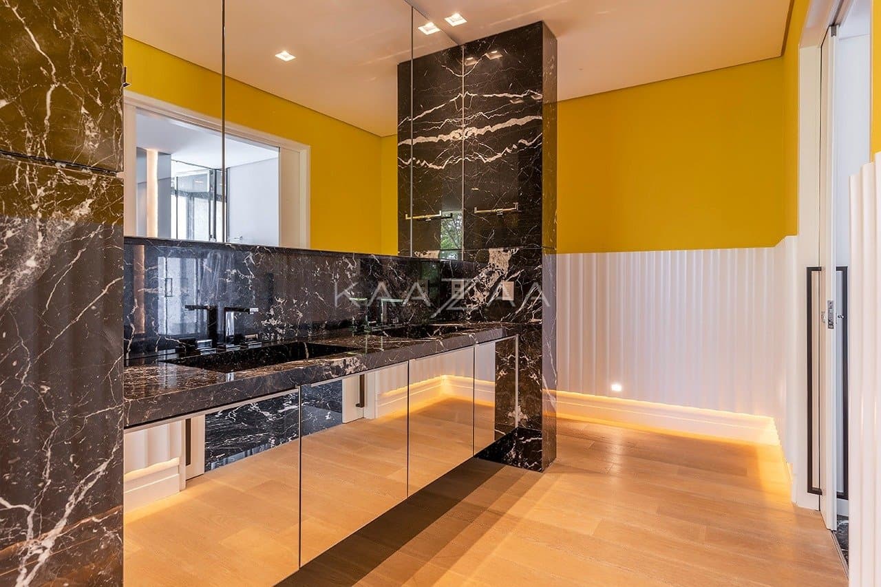 Projeto moderno, arrojado e com muita qualidade nos materiais. Casa na Quinta da Baroneza. - Foto 103