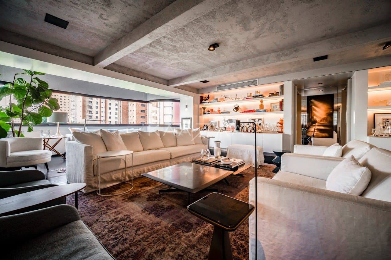 Charme brutalista: apartamento completo em Moema. - Foto 5