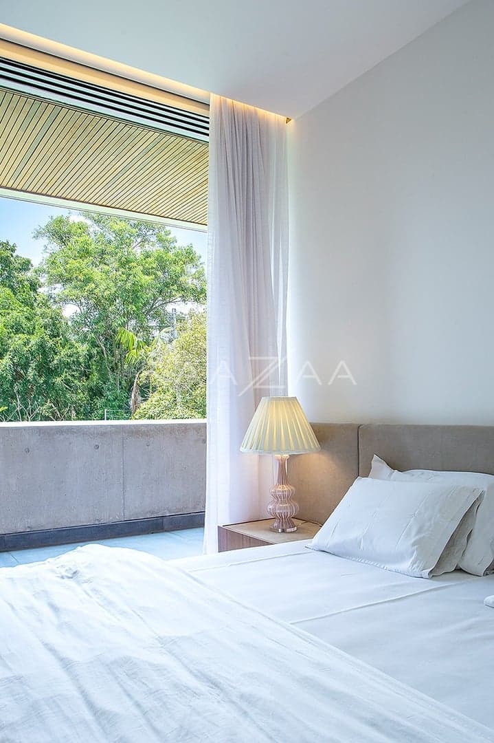 Contemporânea e toda mobiliada: casa com ambientes livres e jardim magnífico em rua fechada em Alto de Pinheiros. - Foto 66