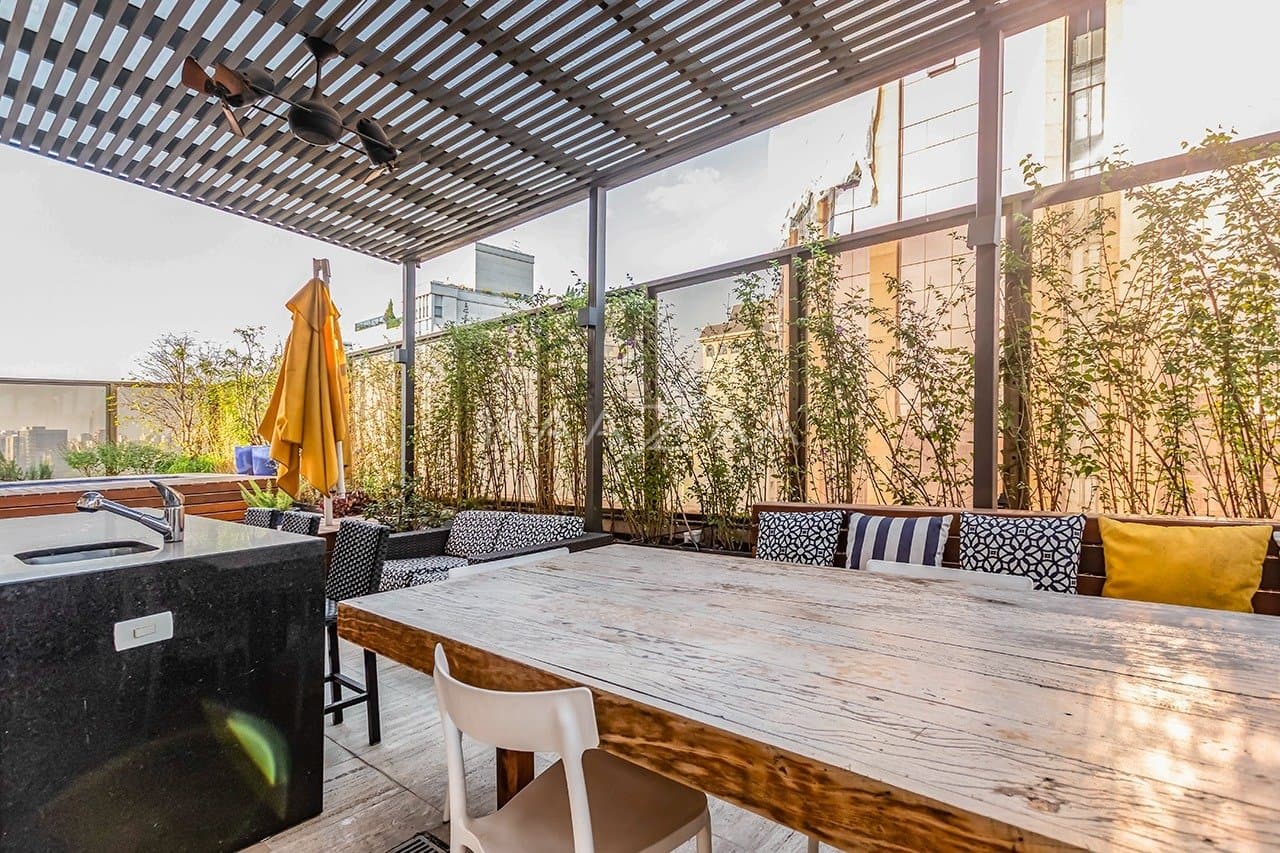 Cobertura com uma linda vista para apreciar, e um terraço delicioso para aproveitar. No Itaim Bibi. - Foto 5