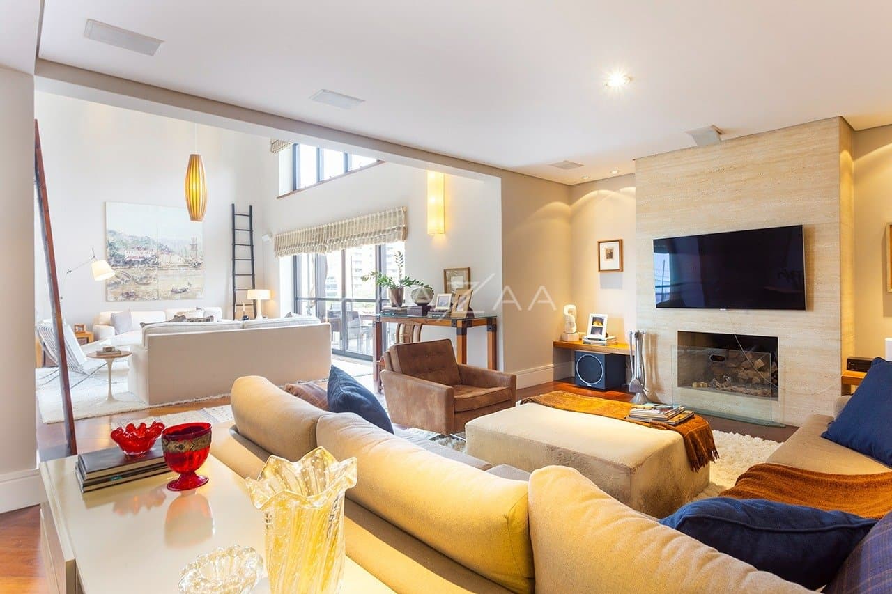 Belíssimo apartamento com pé-direito duplo em região super tranquila de Moema. - Foto 7
