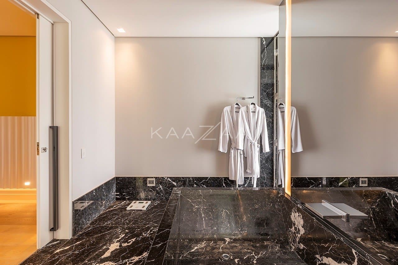 Projeto moderno, arrojado e com muita qualidade nos materiais. Casa na Quinta da Baroneza. - Foto 107